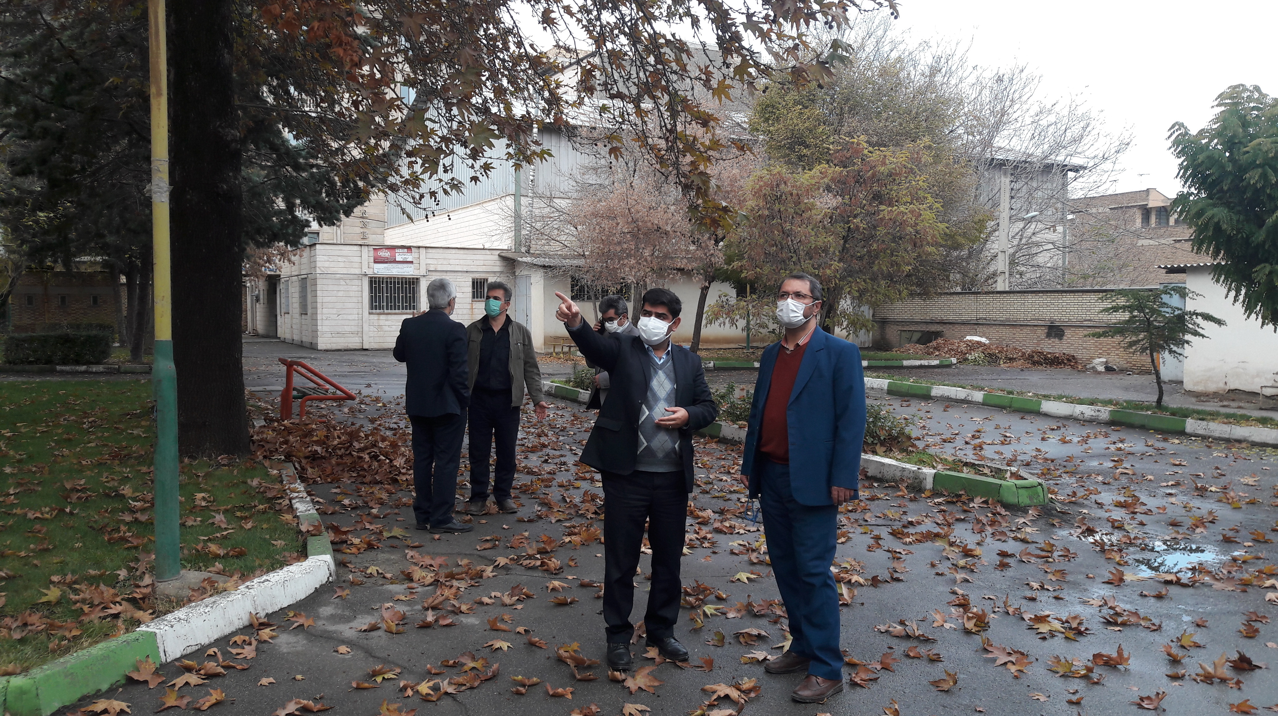 بازدید معاون برنامه ، بودجه و مالی دانشگاه ارومیه به همراه معاون پشتیبانی و توسعه منابع انسانی از دانشکده ادبیات و علوم انسانی