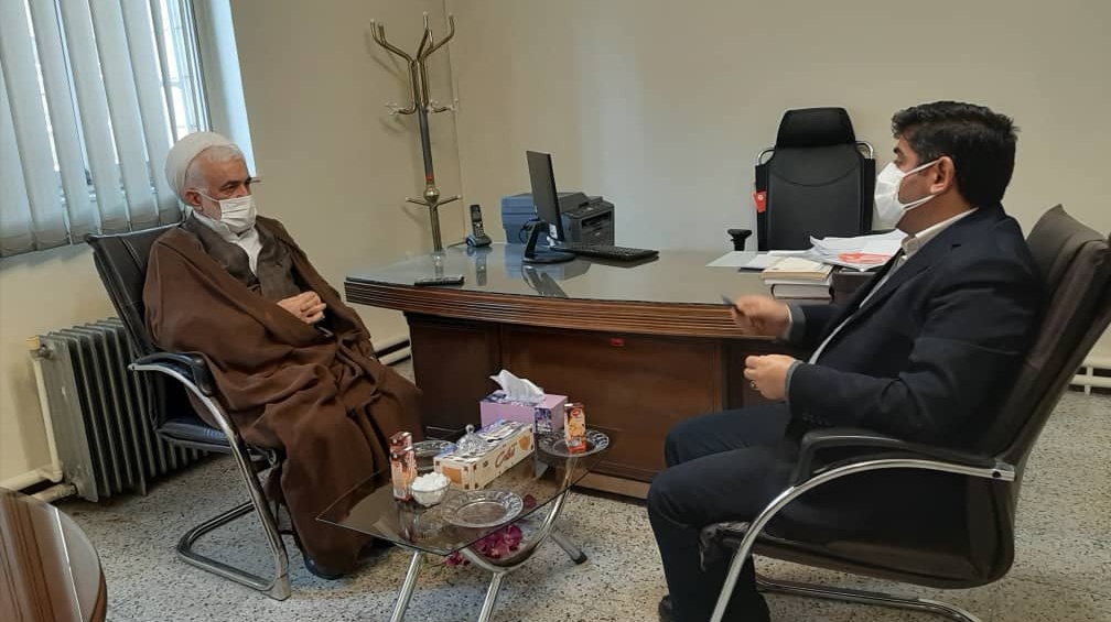 دیدار مدیر کل فرهنگ و ارشاد اسلامی به همراه معاون فرهنگی با رئیس دانشکده ادبیات و علوم انسانی دانشگاه ارومیه